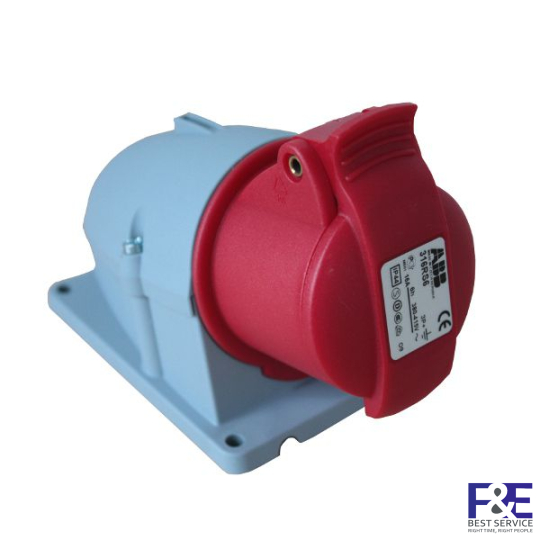 2CMA102169R1000 &#8211; Ổ cắm gắn nổi ABB 316BRS6 16A 3P+E 380-415V IP44
