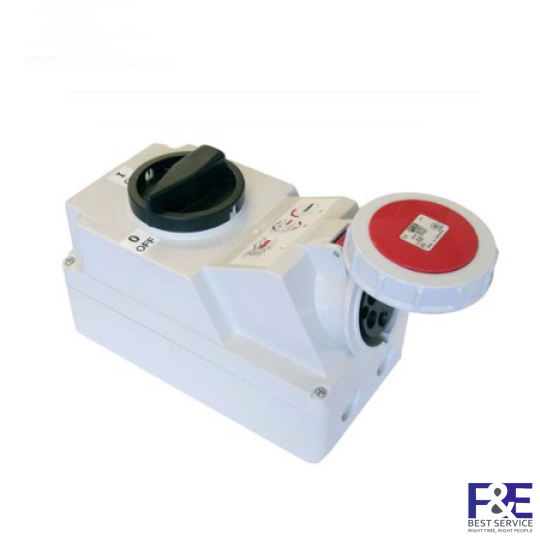 Ổ cắm kèm công tắc Panasonic F75252-6 32A, 5P, 400V
