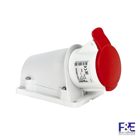 Ổ cắm nổi Schneider PKF32W434, 32A, 3P+E, 400V