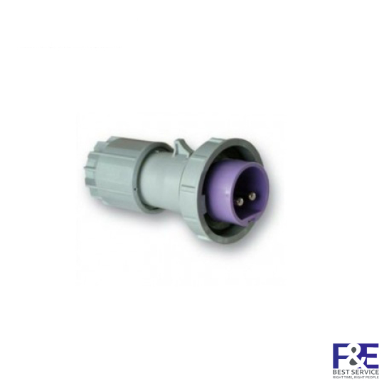 Phích cắm kín nước Panasonic F0822-10V, 16A, 2P, 24/42V