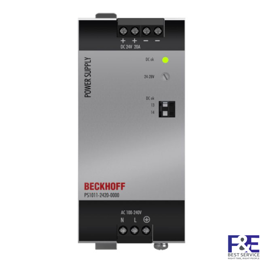 PS1011-2420-0000 | Power supply PS1000; output: 24 V DC, 20 A; input: AC 100…240 V, 1-phase