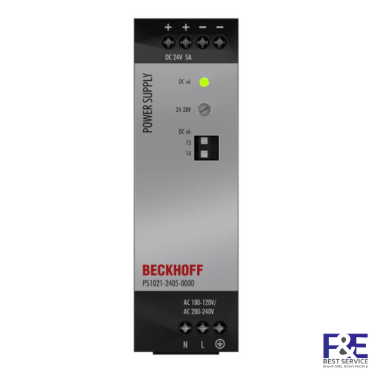 PS1021-2405-0000 | Power supply PS1000; output: 24 V DC, 5 A; input: AC 100…120/200…240 V, 1-phase