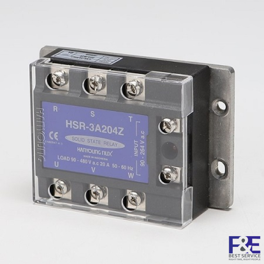 Rơ le bán dẫn Hanyoung HSR-3A204Z 20A 3 Pha