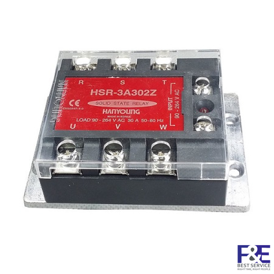 Rơ le bán dẫn Hanyoung HSR-3A702Z 70A 3 Pha