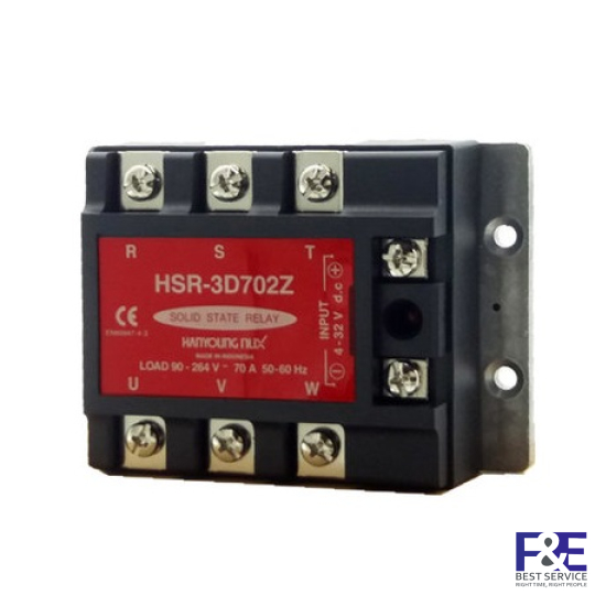 Rơ le bán dẫn Hanyoung HSR-3D702Z 70A 3 Pha