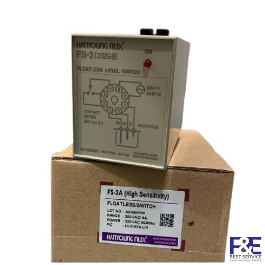 Bộ điều khiển mực nước Hanyoung FS-3A