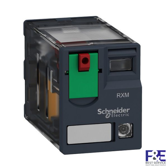 Rơ le trung gian Schneider RXM2AB2P7, 230Vac, 8 chân (có đèn)