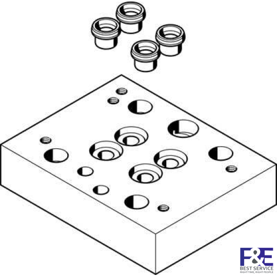 Tấm kết nối Festo CPV14-VI-P2-1/8-C