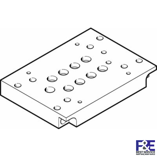 Tấm kết nối Festo CPV14-VI-P4-1/8-B