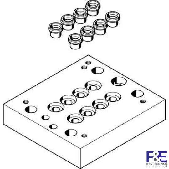 Tấm kết nối Festo CPV14-VI-P4-1/8-C