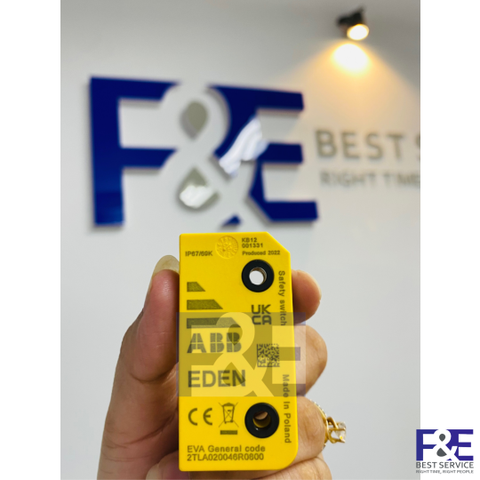 CẢM BIẾN AN TOÀN  ABB 2TLA020046R0800 ABB JOKAB SAFETY Eden Safety Switch, IP69, Non Contact, Eva Solid State, With LED Status
