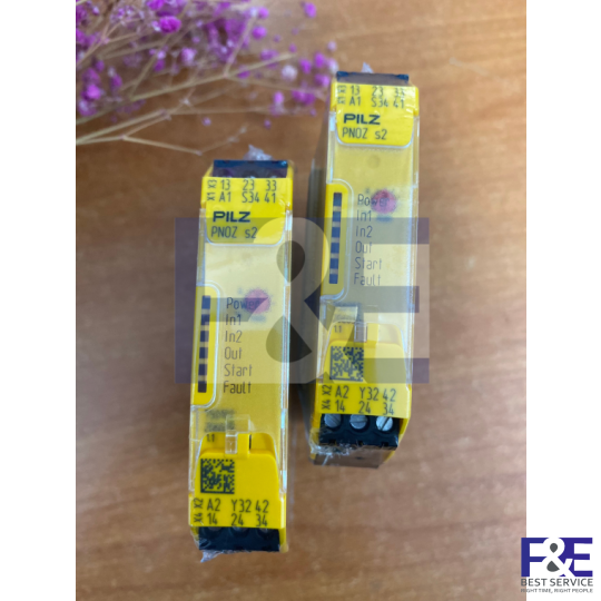 RỜ LE BẢO VỆ PILZ PNOZ S2 24VDC 3 N/O 1 N/C: 750102