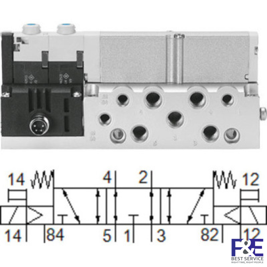 Van điện từ Festo VMPA1-M1H-E-S-M7-PI