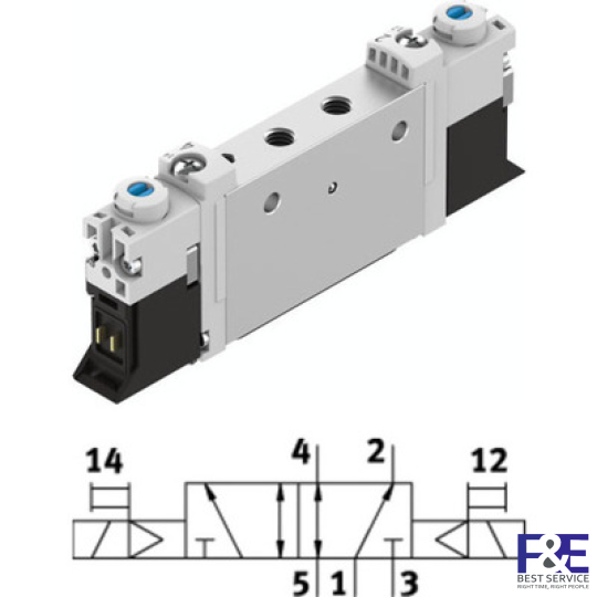 Van điện từ Festo VUVG-L10-B52-T-M5-1P3