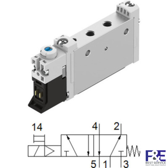 Van điện từ Festo VUVG-L10-M52-MT-M5-1P3