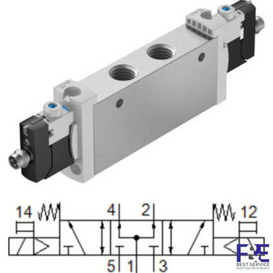 Van điện từ Festo VUVG-L18-P53U-T-G14-1R8L