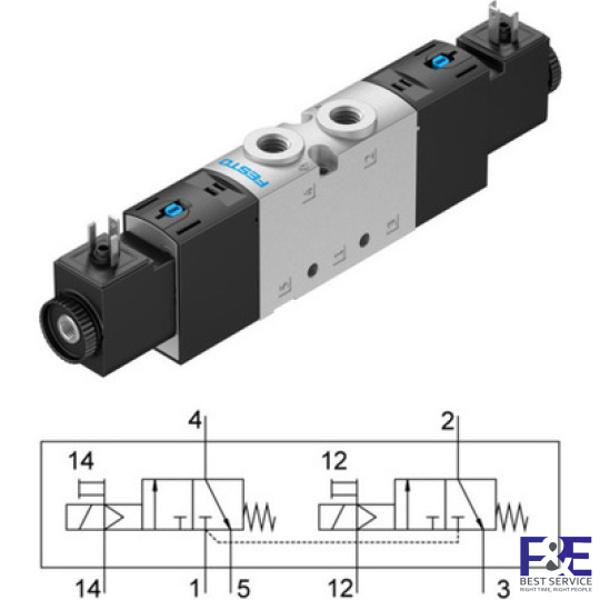 Van điện từ Festo VUVS-LT20-T32C-MZD-G18-F7-1C1