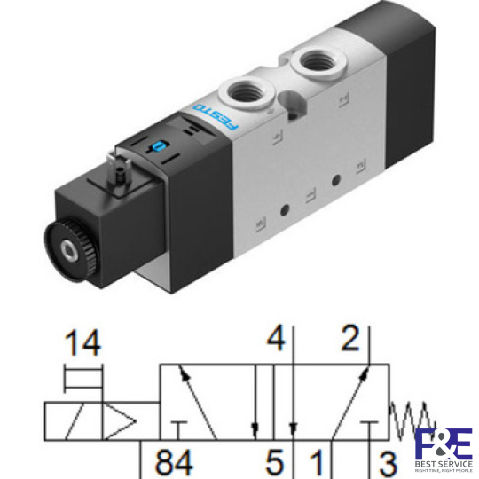 Van điện từ Festo VUVS-LT25-M52-MD-G14-F8-1C1