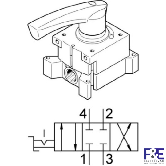 van kh&#237; n&#233;n festo VHER-H-B43C-G12