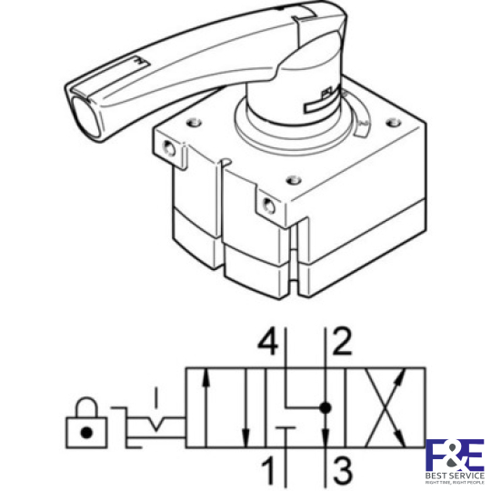 van kh&#237; n&#233;n festo VHER-PH-B43E-B-G12