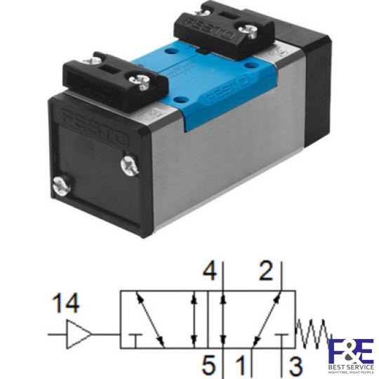 van kh&#237; n&#233;n festo VL-5/2-D-3-FR-C-EX