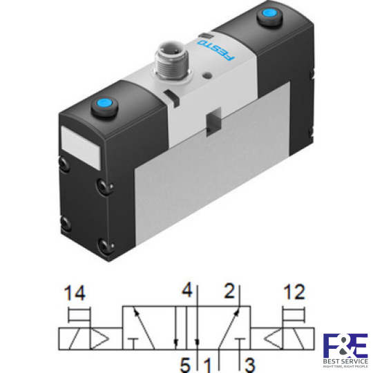van kh&#237; n&#233;n festo VSVA-B-B52-H-A1-1R2L