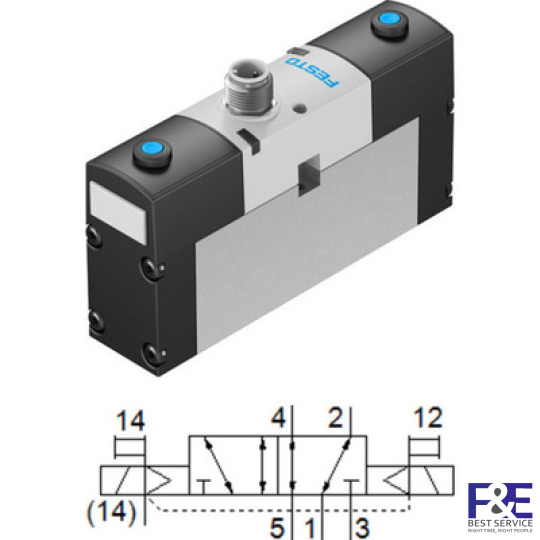 van kh&#237; n&#233;n festo VSVA-B-B52-ZH-A1-1R5L