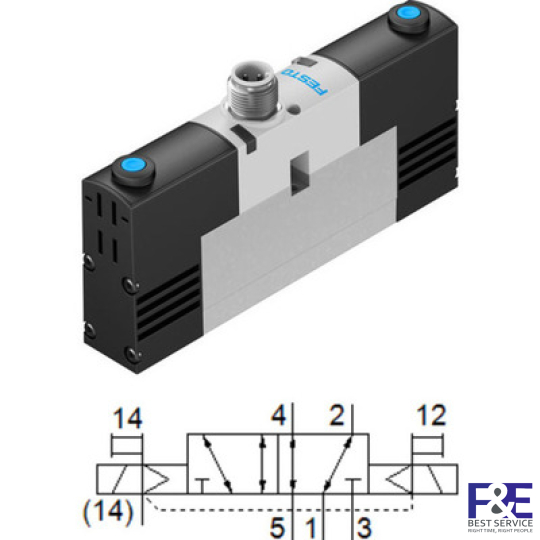 van kh&#237; n&#233;n festo VSVA-B-B52-ZH-A2-1R5L