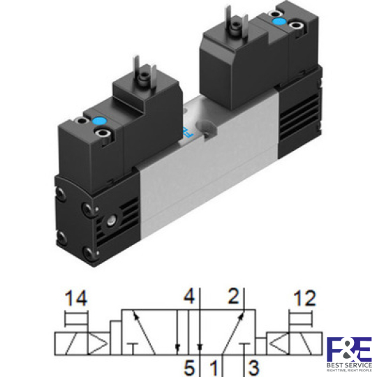 van kh&#237; n&#233;n festo VSVA-B-D52-H-A2-5C1