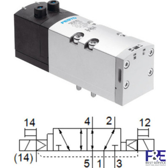 van kh&#237; n&#233;n festo VSVA-B-D52-ZD-D1-2AT1L