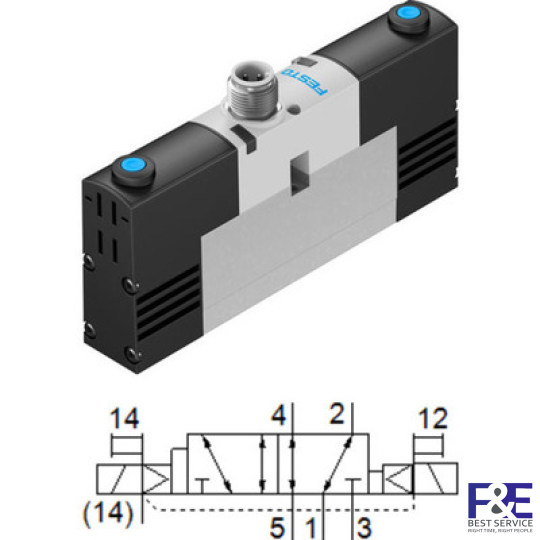 van kh&#237; n&#233;n festo VSVA-B-D52-ZH-A2-1R2L