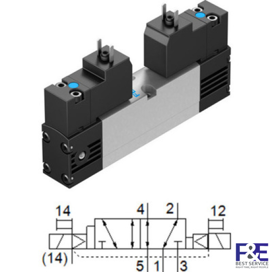 van kh&#237; n&#233;n festo VSVA-B-D52-ZH-A2-5C1