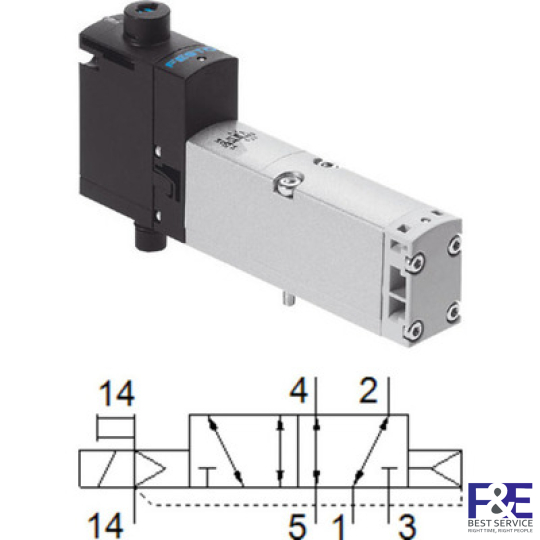 van kh&#237; n&#233;n festo VSVA-B-M52-AZD-A2-1T1L