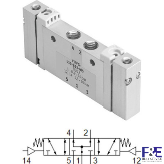 van kh&#237; n&#233;n festo VUWG-L10-P53U-M7