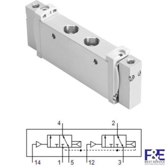 van kh&#237; n&#233;n festo VUWG-L18-T32C-A-G14