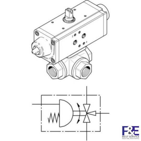 van kh&#237; n&#233;n festo VZBA-11/2-GGG-63-32L-F0405-V4V4T-PS90-R-90-4-C