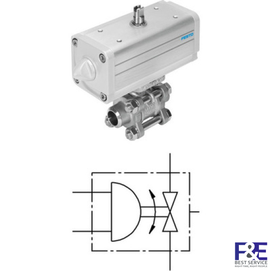 van kh&#237; n&#233;n festo VZBA-2-WW-63-T-22-F0507-V4V4T-PP60-R-90-C