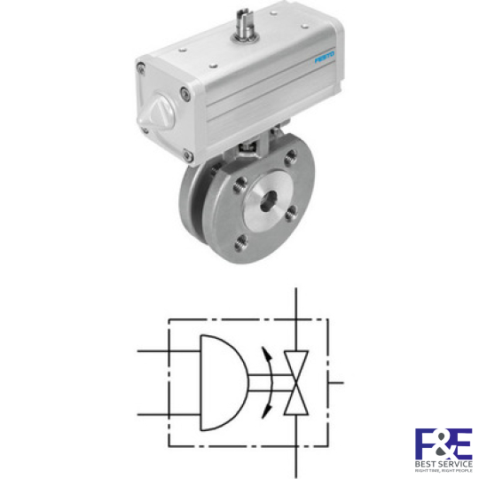 van kh&#237; n&#233;n festo VZBC-32-FF-40-22-F0405-V4V4T-PP60-R-90-C