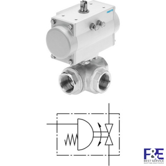 van kh&#237; n&#233;n festo VZBM-A-11/4-RP-25-F-3T-B2-PB80