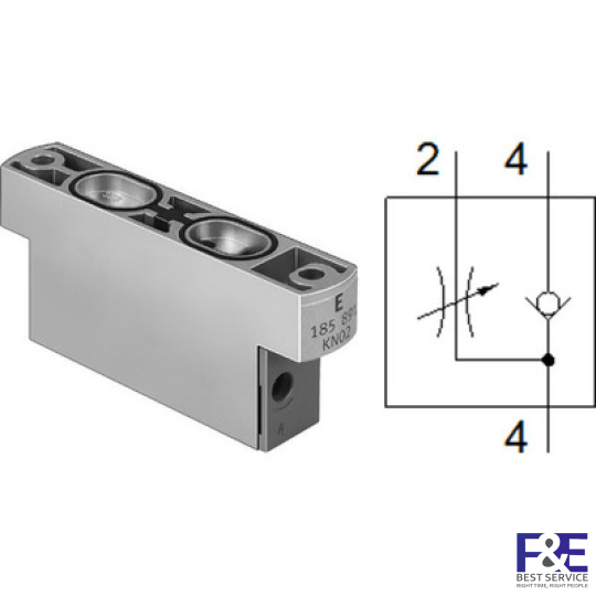 Van ti&#234;́t lưu Festo CPV14-BS-GRZ-V-1/8