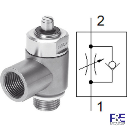 Van ti&#234;́t lưu Festo CRGRLA-M5-B