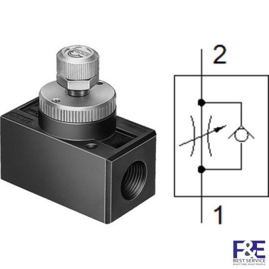 Van ti&#234;́t lưu Festo GR-1/2