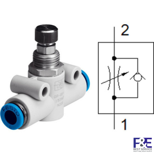 Van ti&#234;́t lưu Festo GR-QS-3