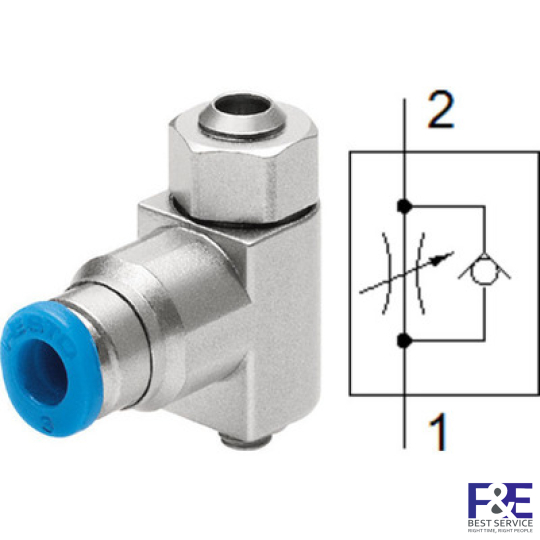 Van ti&#234;́t lưu Festo GRLZ-M3-QS-3