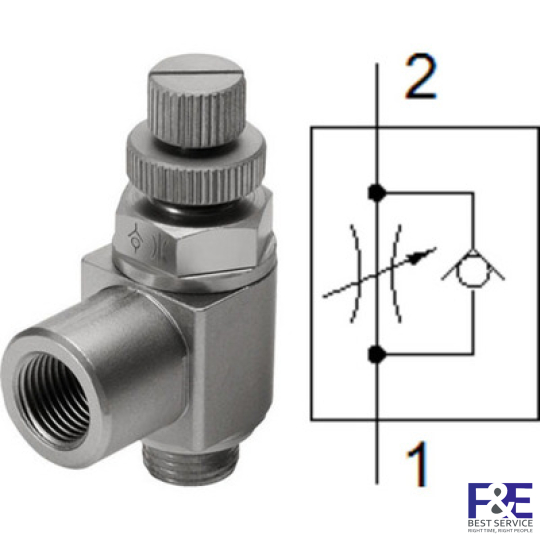 Van ti&#234;́t lưu Festo GRLZ-M5-RS-B