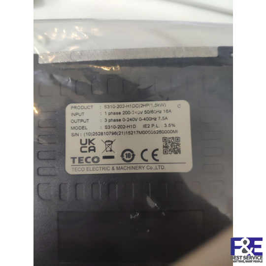 Biến tần Teco S310-202-H1DC 1.5kW